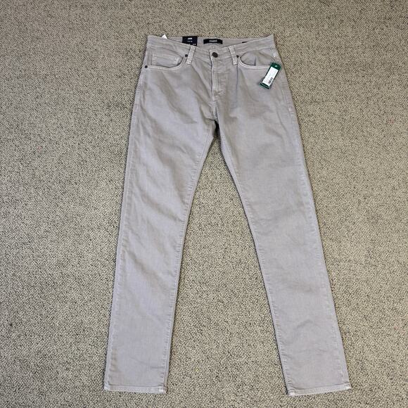 Mavi Jake Slim Leg Beige Denim Jeans US Men's 33x34 - Picture 2 of 9